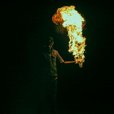 Abstract image showing patterns of light representing breath.